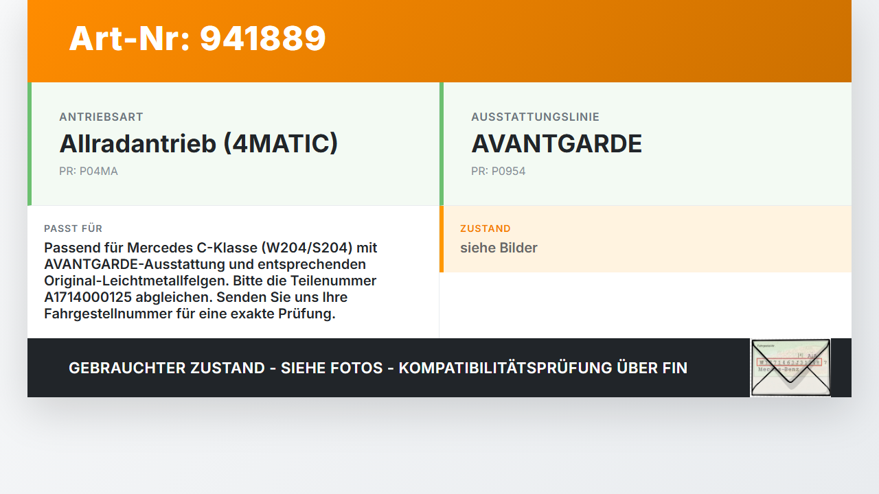 Mercedes S204 W204 C320 07-14 Radnabenabdeckung Rad Nabenabdeckung Nabenblende Pos.2 Mercedes S204 W204 C320 07-14... Vorschau 3