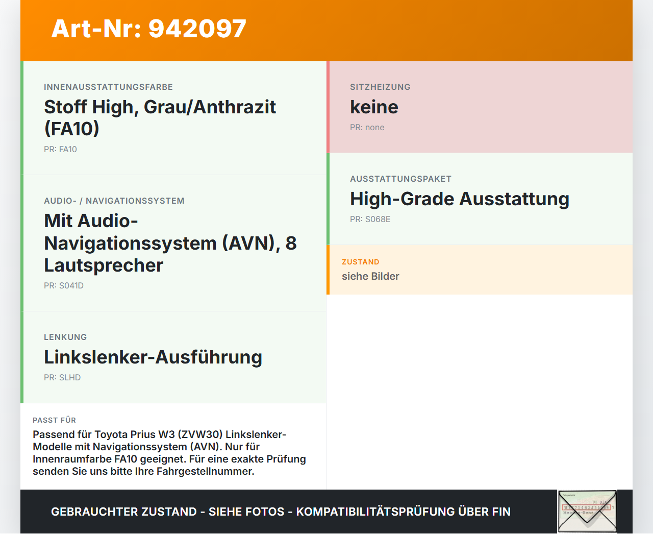 Toyota Prius W3 III 09-12 Blende Einbaurahmen für Mittelkonsole Radio und Klima Bedienteil Toyota Prius W3 III... Vorschau 3