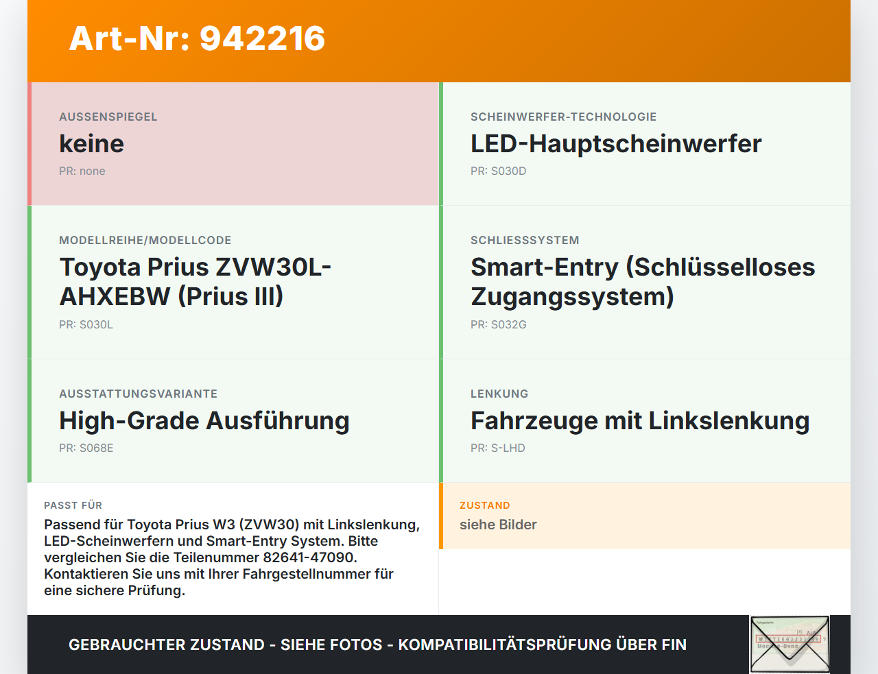 Toyota Prius W3 III 09-12 Steuergerät ECU SG Integration Module Power Relais Toyota Prius W3 III 09-12 01.10.2011... Vorschau 3