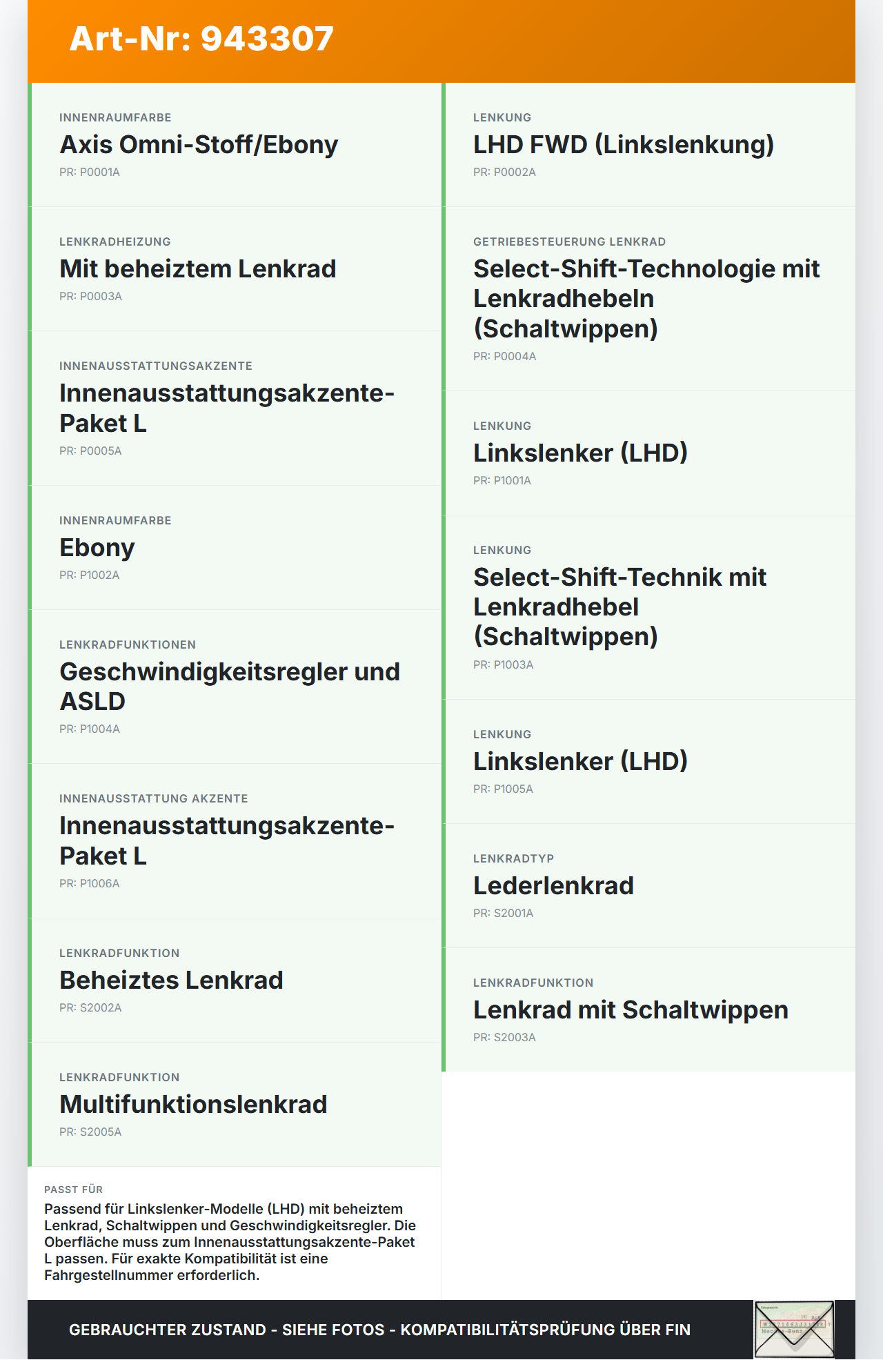 Ford S-Max 15-19 Blende Innen Zierblende Zierrahmen für Lenkrad Ford S-Max 15-19 03.05.2016 ES73-3F910-CD3ZHE gebraucht Vorschau 3