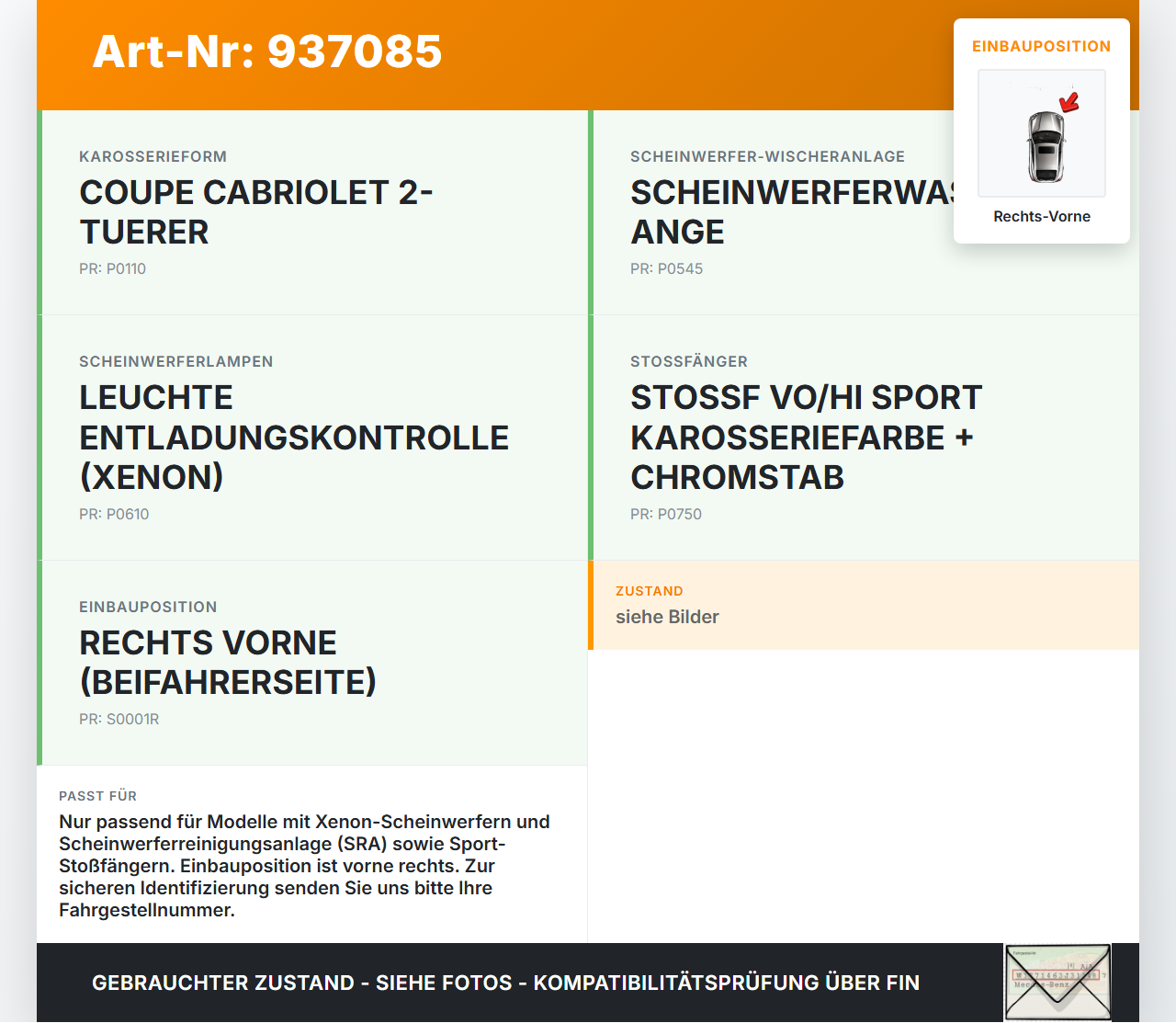 Peugeot 308 I CC 11-15 16V 1,6 115KW Halterung für Hubzylinder Waschdüse Rechts Vorne Peugeot 308 I CC 11-15... Vorschau 3