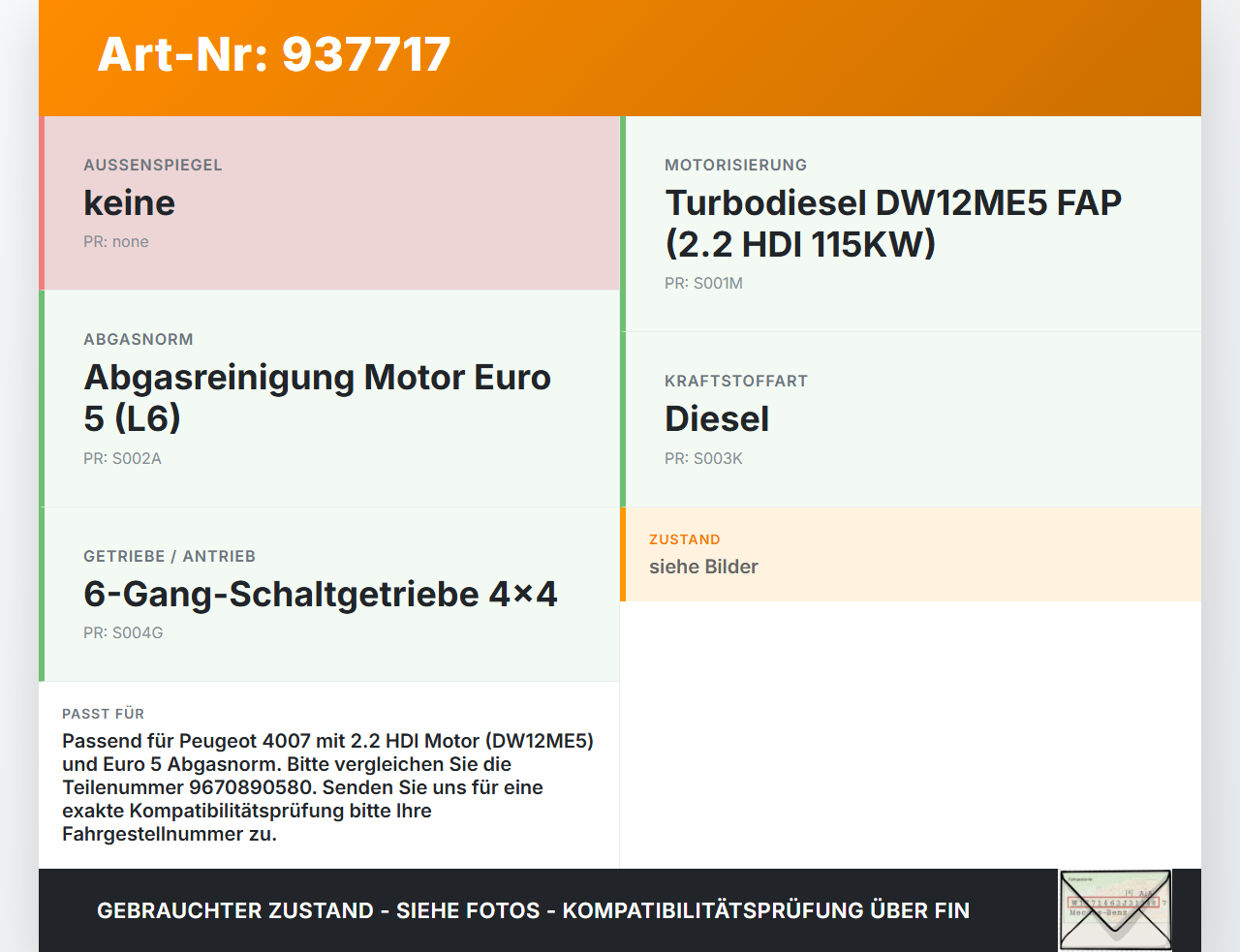 Peugeot 4007 07-12 HDI 2,2 115KW Verteilerrohr für Hochdruck Verteiler Peugeot 4007 07-12 09.05.2012 9670890580... Vorschau 3