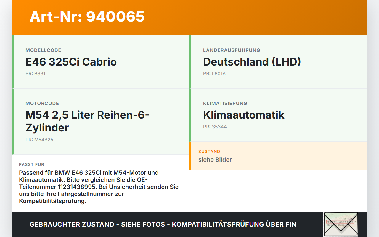 BMW E46 325CI 01-03 2,5i 141KW M54 256S5 Riemenscheibe Kurbelwelle Schwingungsdämpfer BMW E46 325CI 01-03... Vorschau 3