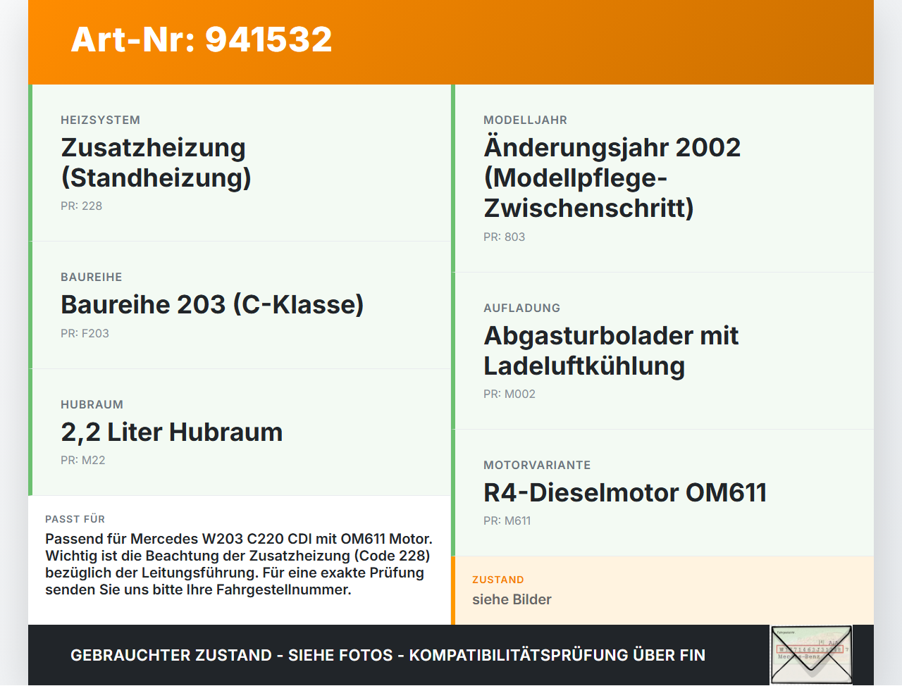 Mercedes W203 C220 01-04 CDI 2,2 105KW Rücklauf Leitung Kraftstoffleitung Rücklaufleitung Mercedes W203 C220 01-04... Vorschau 3