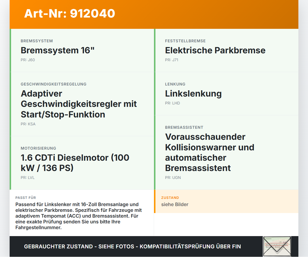 Opel Astra K 15-19 CDTi 1,6 100KW Bremskraftverstärker Opel Astra K 15-19 25.10.2018 366096832 gebraucht Vorschau 3