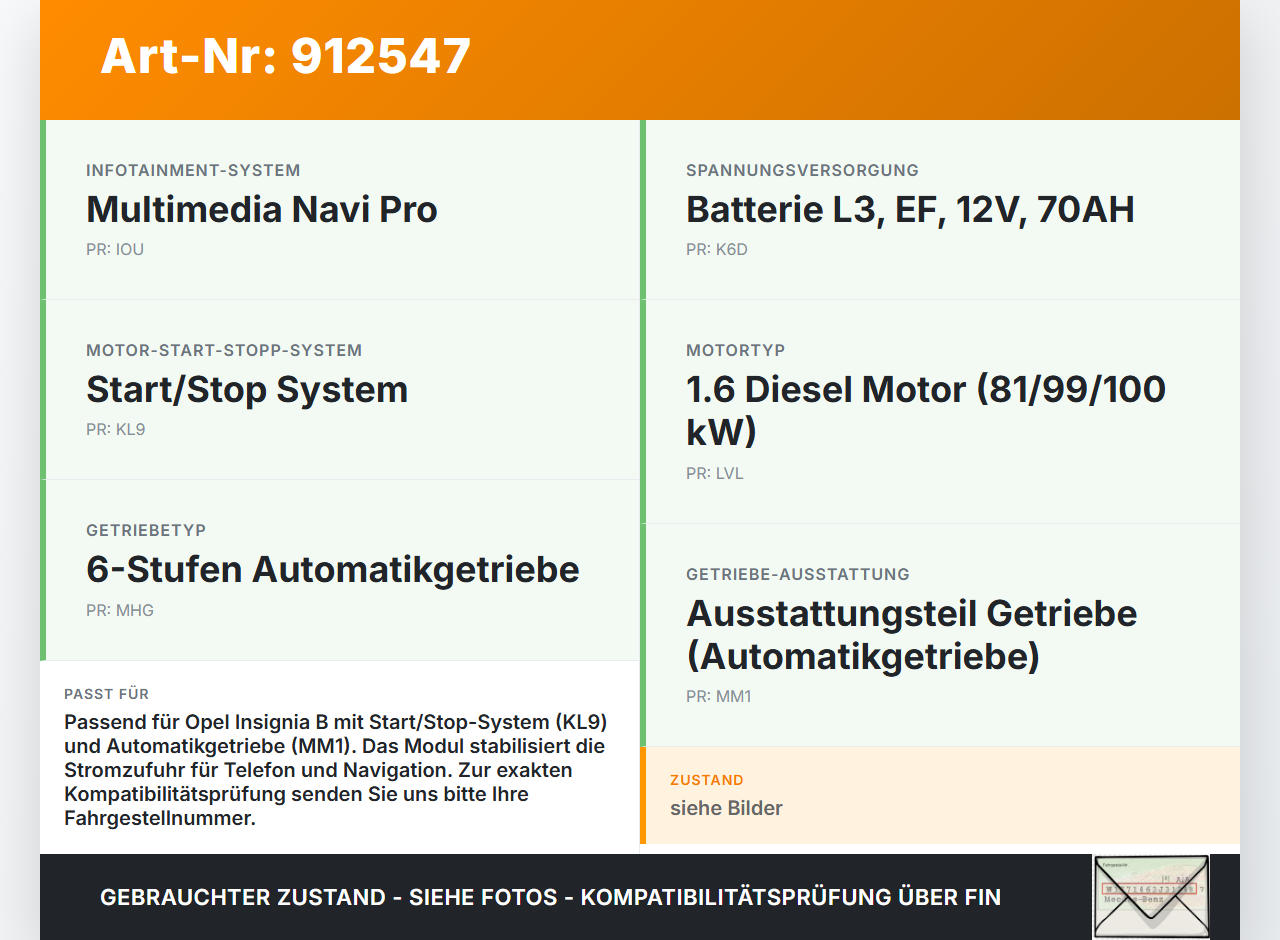 Opel Insignia B Z18 17-20 Steuergerät ECU Modul SG ASM-M Func Power Supply Opel Insignia B Z18 17-20 18.07.2018... Vorschau 3