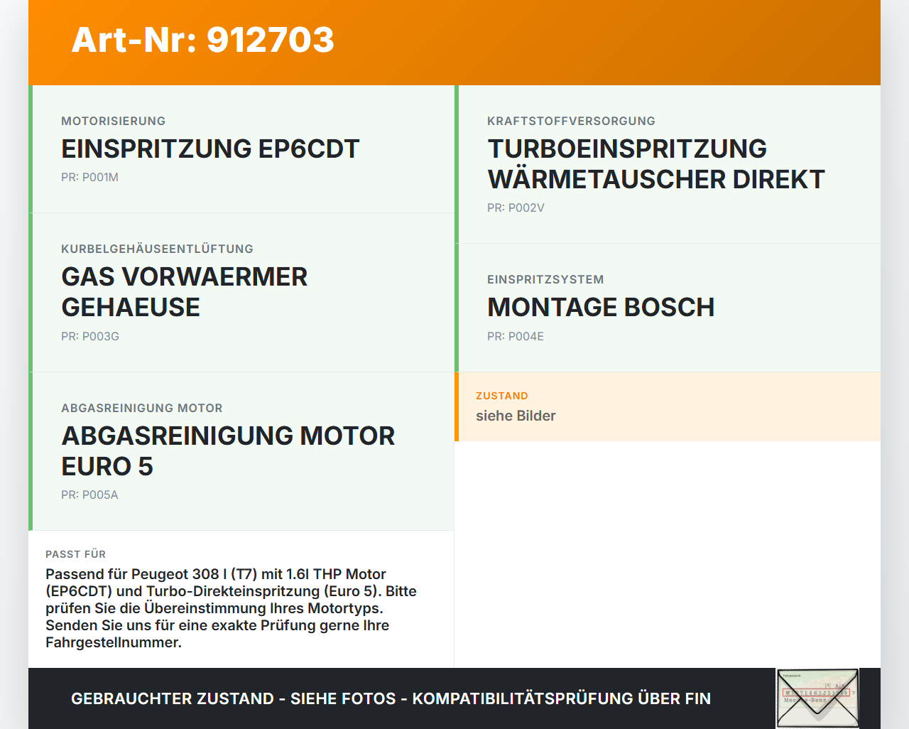 Peugeot 308 I 07-11 1,6 115KW EP6CDT Ansaugbrücke Ansaugkrümmer Peugeot 308 I 07-11 16.02.2011 gebraucht Vorschau 3