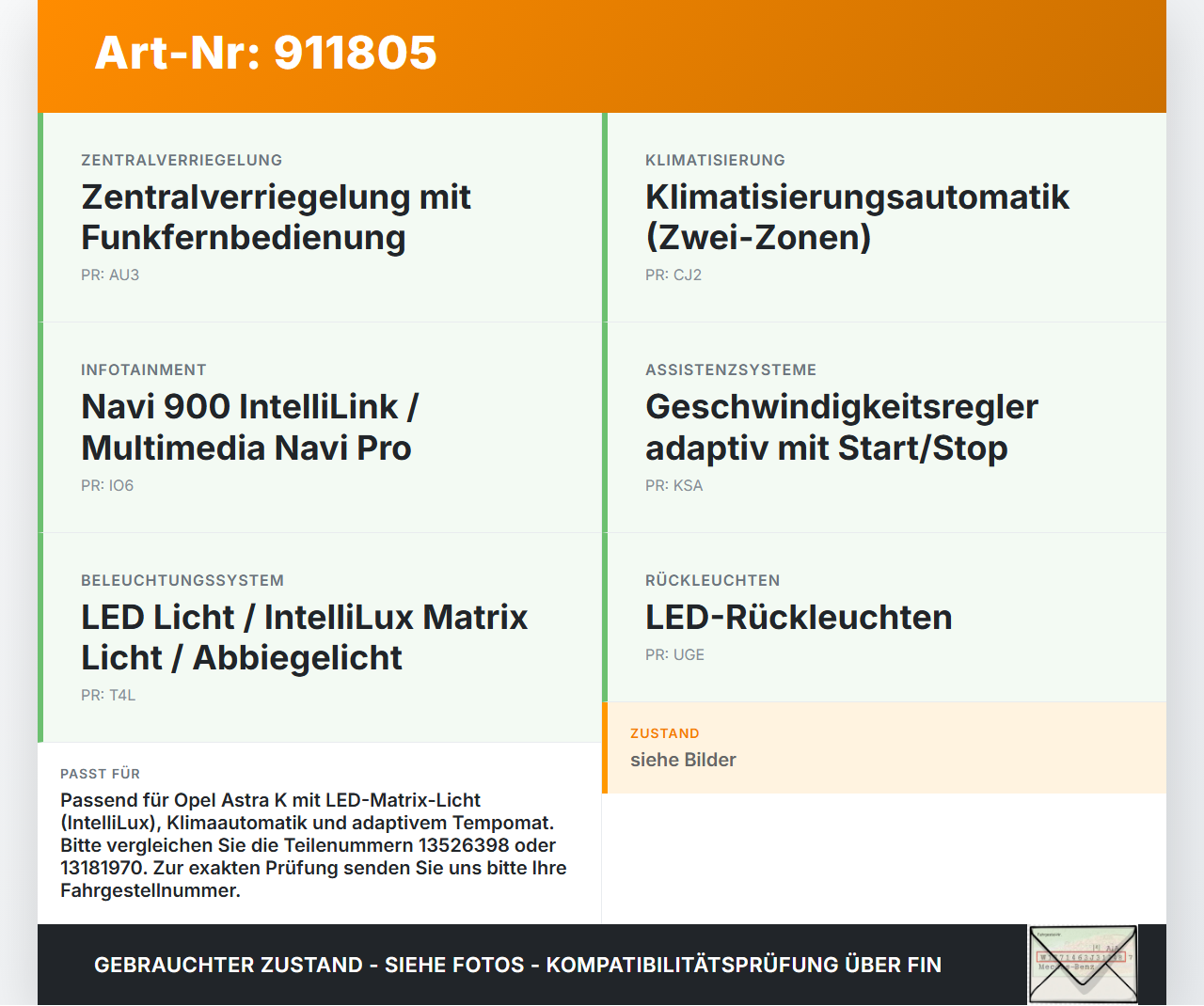 Opel Astra K 15-19 Steuergerät ECU Modul SG Bordnetzsteuergerät Komfort Opel Astra K 15-19 25.10.2018 13526398... Vorschau 3
