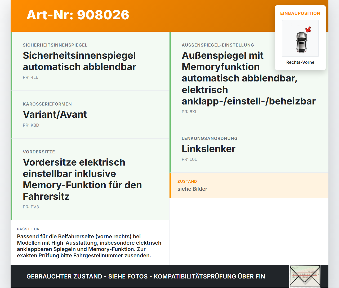 Audi A4 8K B8 11-15 Steuergerät ECU Modul Türsteuergerät Rechts Vorne Audi A4 8K B8 11-15 13.08.2014 8K0959792P... Vorschau 3