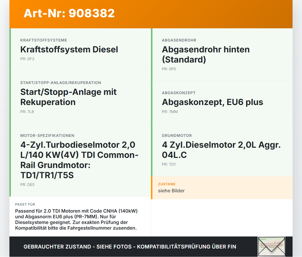 Audi A4 8K B8 11-15 TDI 2,0 140KW Sensor Abgastemperatursensor Abgassonde Audi A4 8K B8 11-15 13.08.2014... Vorschau 3