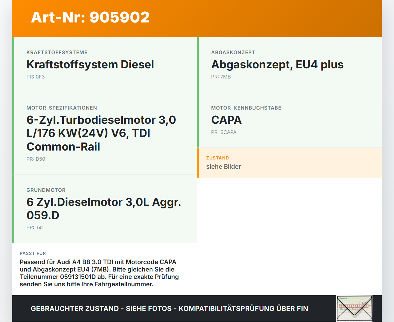 Audi A4 8K B8 QU 08-11 TDI 3,0 176KW CAPA Abgasrückführventil EGR AGR Ventil Audi A4 8K B8 QU 08-11 07.02.2008... Vorschau 3