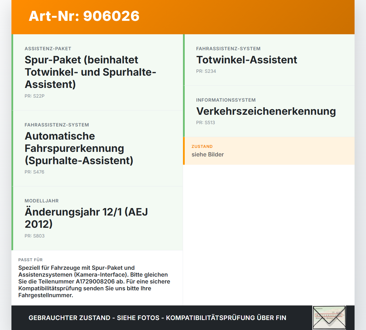 Mercedes W204 S204 C220 07-14 Steuergerät Modul LU UGS SG Interface Mercedes W204 S204 C220 07-14 03.12.2012... Vorschau 3