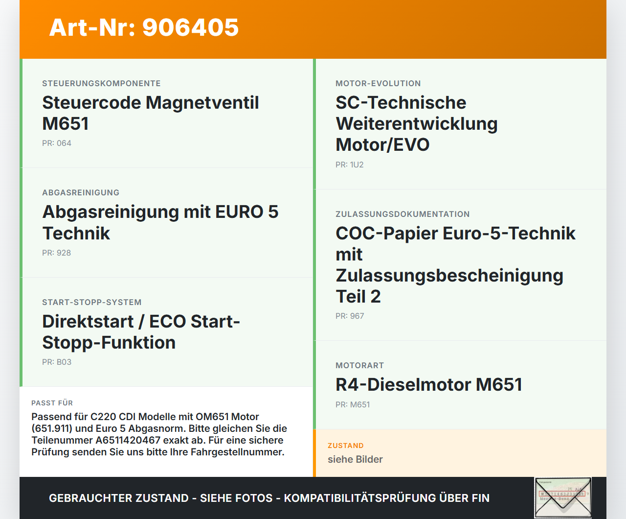 Mercedes W204 S204 C220 07-14 CDI 2,2 125KW 651911 Abgasrückführventil EGR AGR Ventil Mercedes W204 S204 C220 07-14... Vorschau 3