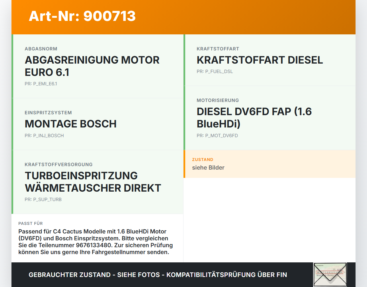 Citroen C4 Cactus 14-18 HDI 90 1,6 68KW Filtergehäuse für Kraftstoff Filter Citroen C4 Cactus 14-18 01.01.2016... Vorschau 3