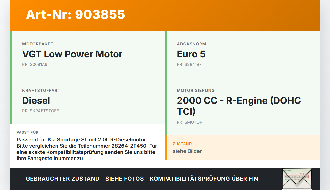 Kia Sportage SL 10-15 CRDI 2,0 135KW Ansaugrohr Ladeluftschlauch Luftschlauch Pos.2 Kia Sportage SL 10-15... Vorschau 3