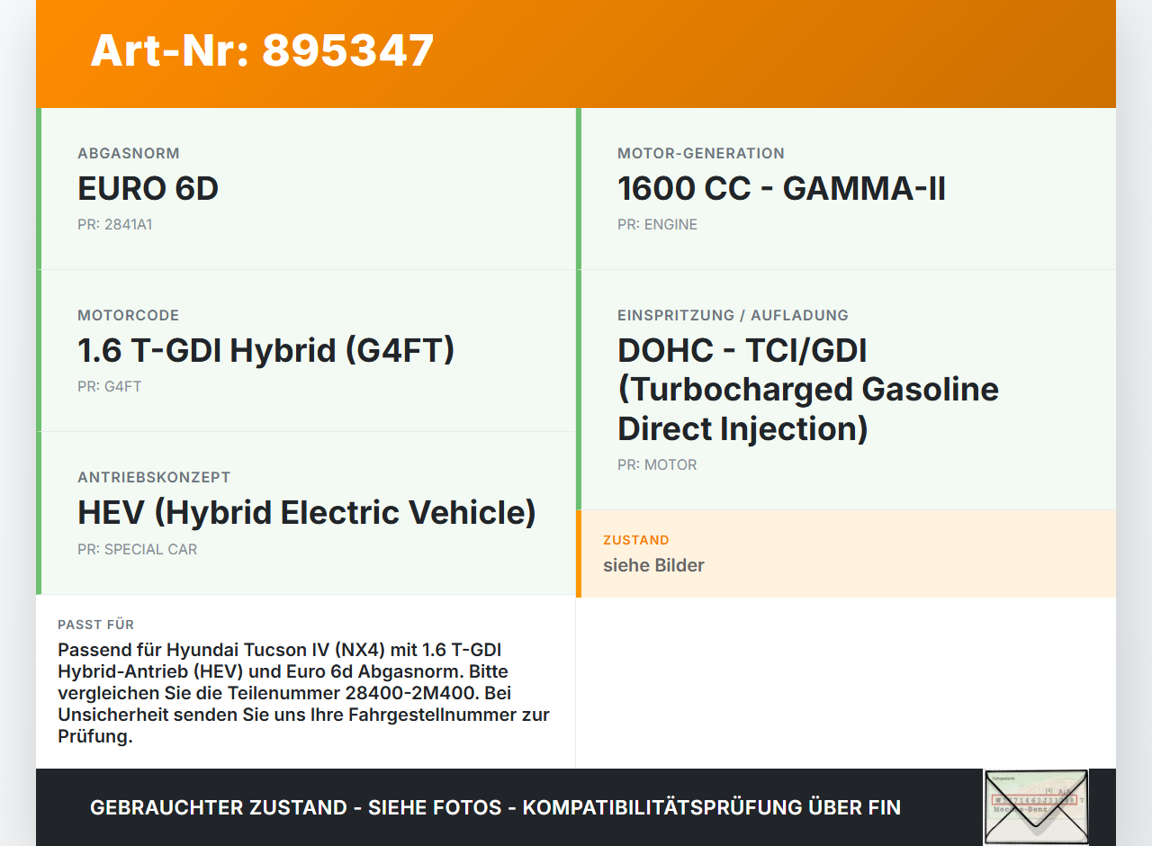 Hyundai Tucson IV NX4 20-24 Hybrid 1,6 132KW Abgaskühlung für AGR Hyundai Tucson IV NX4 20-24 17.12.2020... Vorschau 3