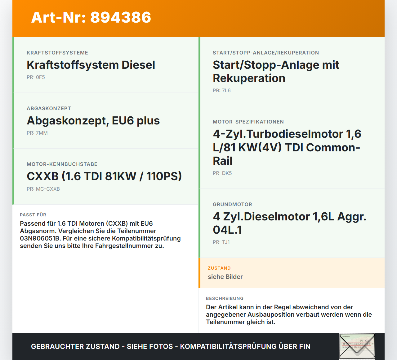 Skoda Octavia III 5E 12-17 1,6 81KW CXXB Differenzdrucksensor Pos.2 Skoda Octavia III 5E 12-17 15.01.2016... Vorschau 3