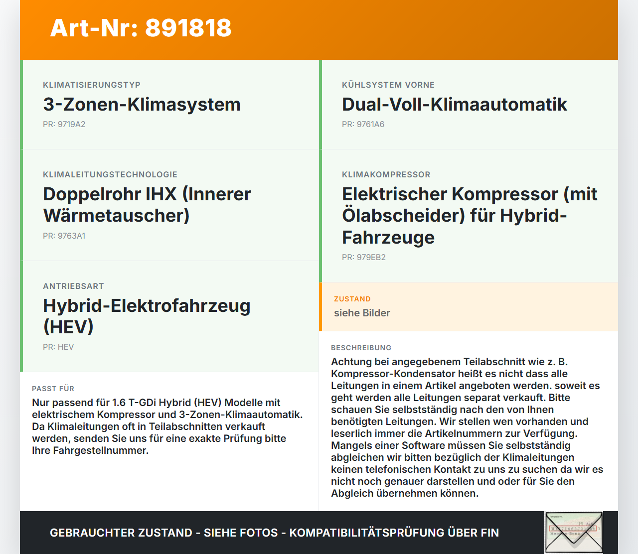 Hyundai Tucson IV NX4 20-23 Hybrid Hyb 1,6 132KW Klimaschlauch Klimaleitung Hyundai Tucson IV NX4 20-23 31.08.2021... Vorschau 3