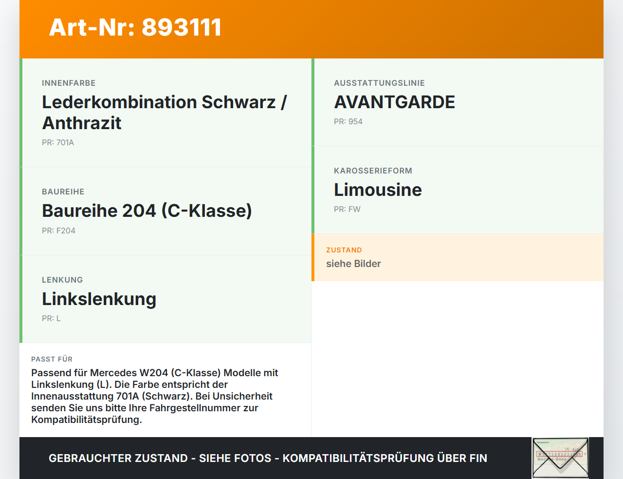 Mercedes W204 07-11 Handbremshebel Entriegelung f. Handbremse Bremsentriegelung Mercedes W204 07-11 26.10.2007... Vorschau 3