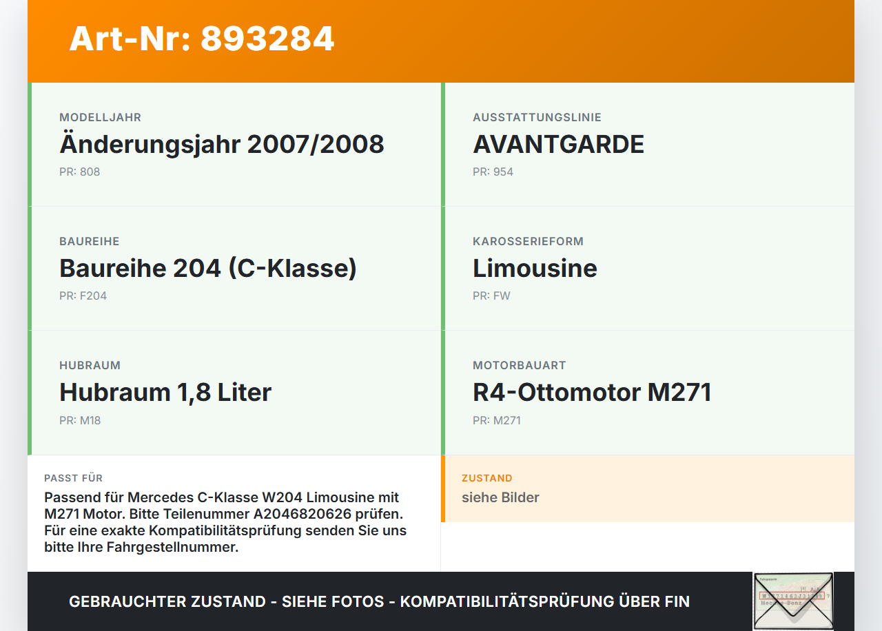 Mercedes W204 07-11 Dämmung Schallisolierung für Motorhaube Dämmmatte Mercedes W204 07-11 26.10.2007 A2046820626... Vorschau 3