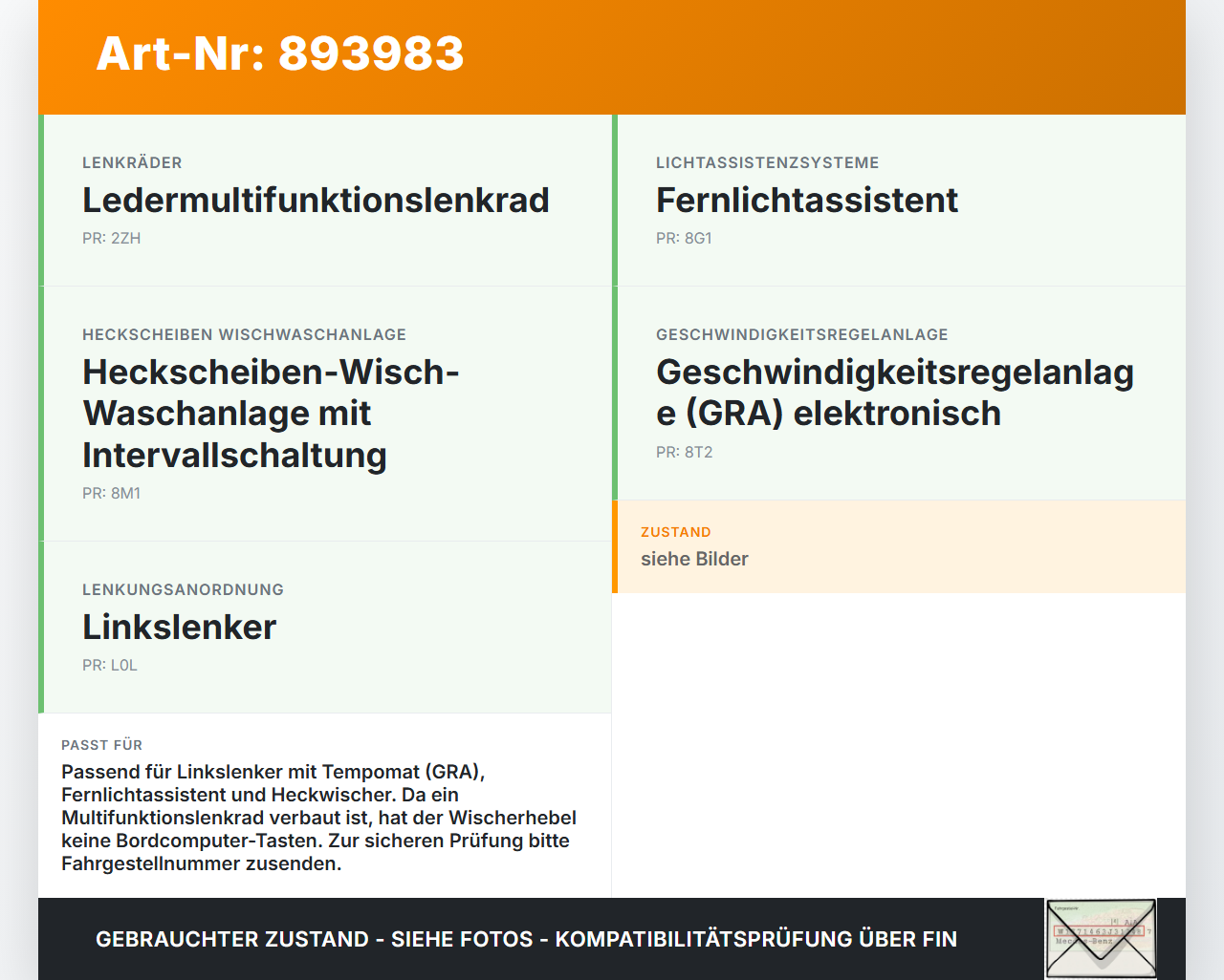 Skoda Octavia III 5E 12-17 Lenkstockschalter Blinker Wischer Kombischalter Skoda Octavia III 5E 12-17 15.01.2016... Vorschau 3