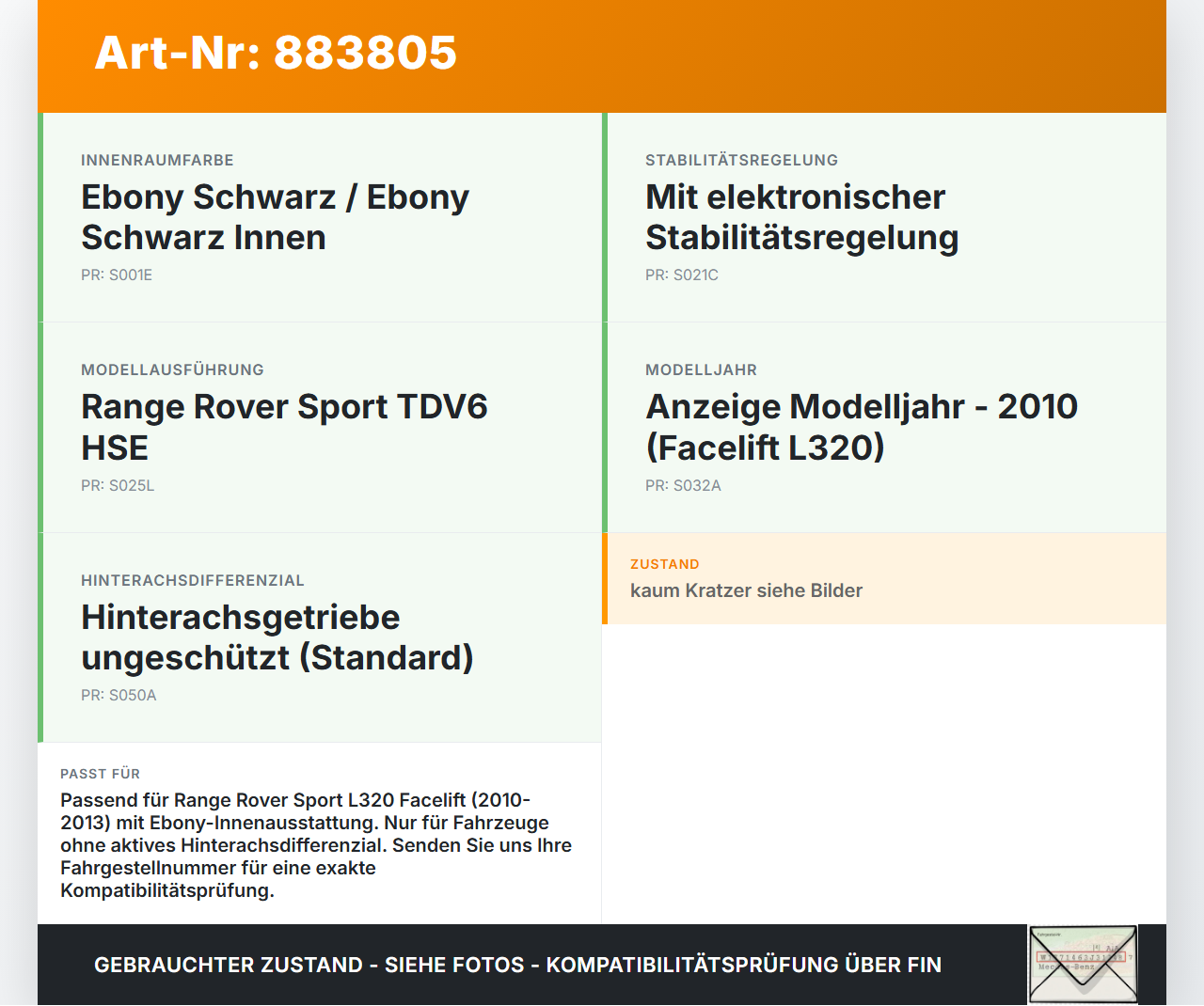 Range Rover Sport LS 10-13 Schalter Controller f. Fahrwerk Fahreinstellung Range Rover Sport LS 10-13 21.10.2009... Vorschau 3