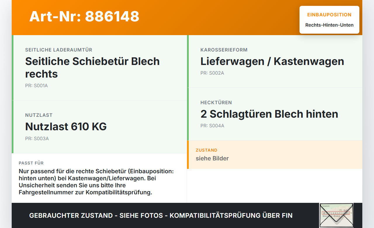 Peugeot Bipper 08-14 Kasten Führungsrolle für Schiebetür Rechts Hinten Unten Peugeot Bipper 08-14 27.10.2011 gebraucht Vorschau 3