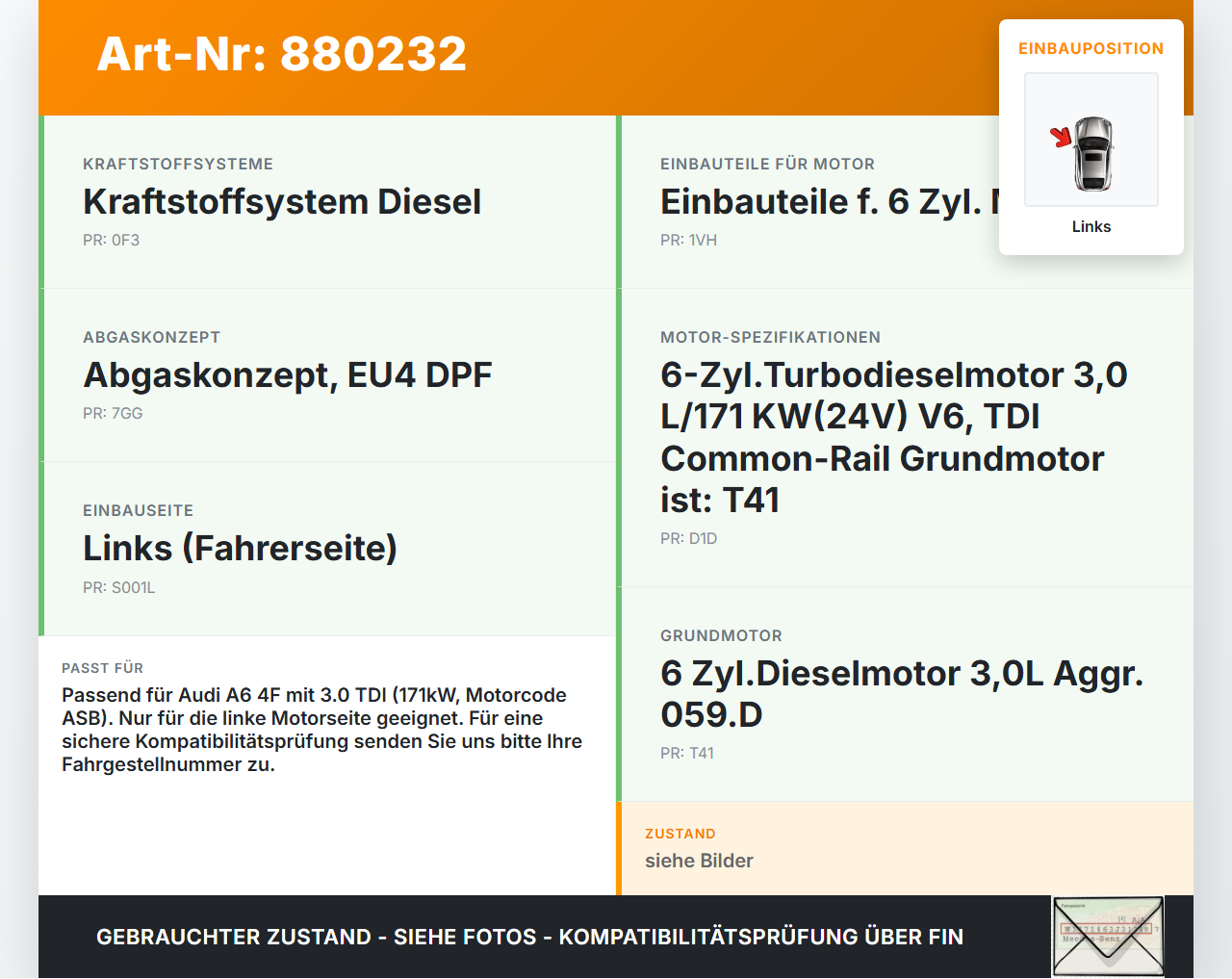 Audi A6 4F C6 qu 04-08 TDI 3,0 171KW ASB Ansaugbrücke Ansaugkrümmer m. Drallklappen Links Audi A6 4F C6 qu 04-08... Vorschau 3