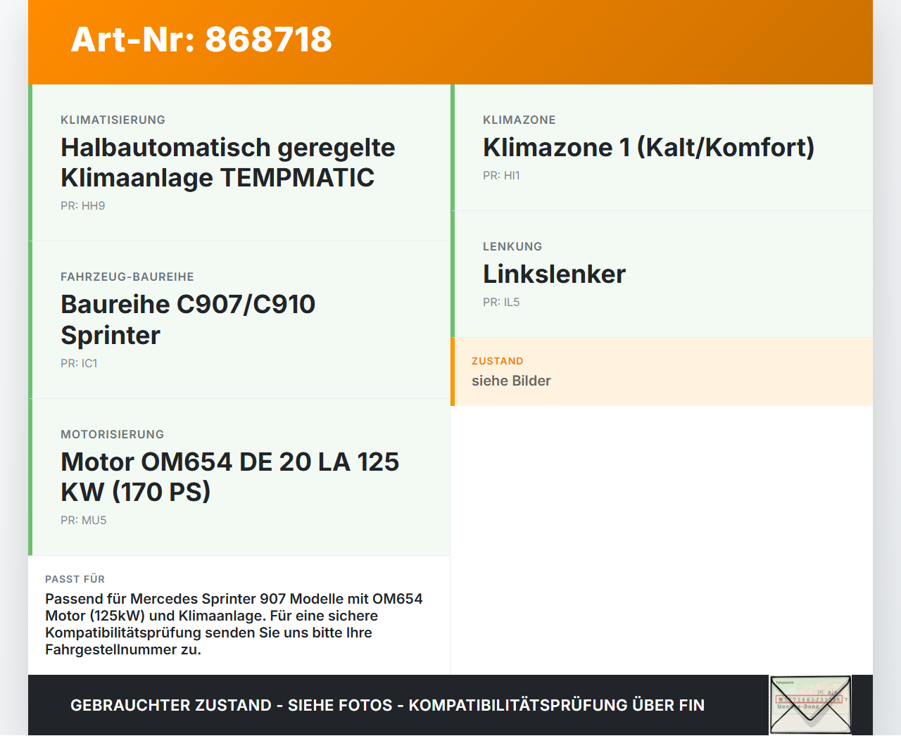 Mercedes Sprinter III 18-26 907  CDI 2,0 125KW Ausgleichsbehälter für Kühlmittel Mercedes Sprinter III 18-26 907... Vorschau 3