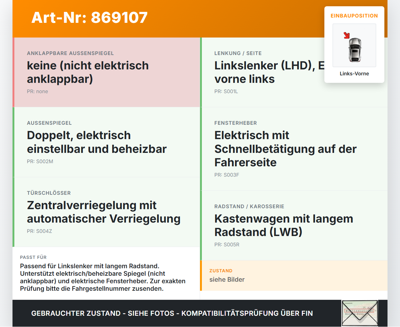 Ford Transit Connect 13-22 Lang Kabelbaum Tür und Fensterheber Links Vorne Ford Transit Connect 13-22 20.07.2017... Vorschau 3