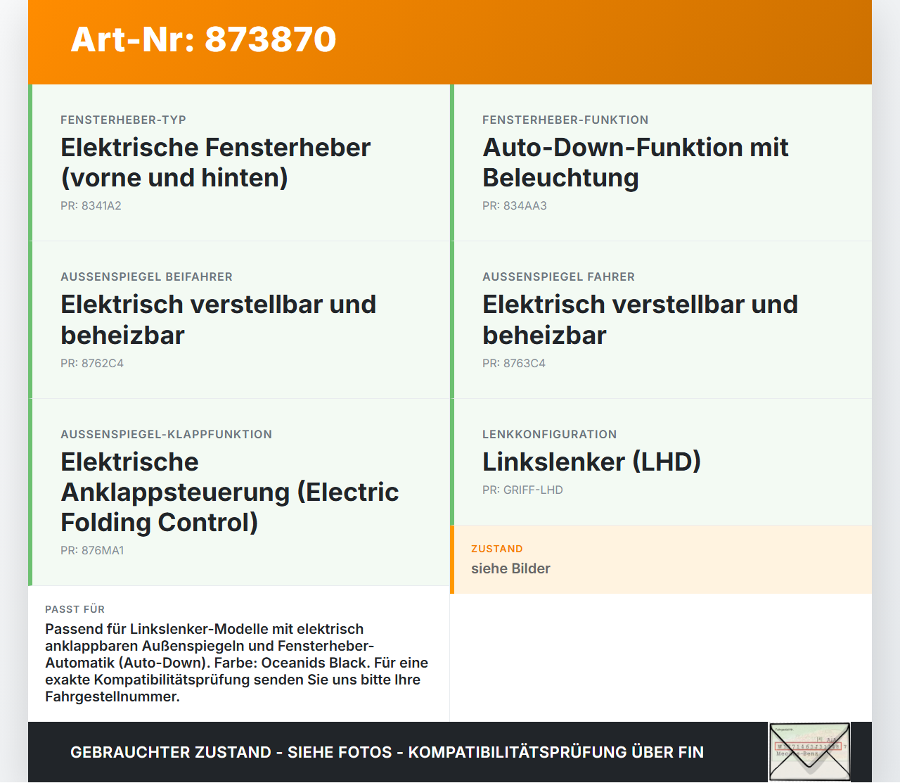 Hyundai Tucson TL 15-21 Spiegelverstellung Aussenspiegel Schalter Hyundai Tucson TL 15-21 15.09.2016 93573-D3000... Vorschau 3
