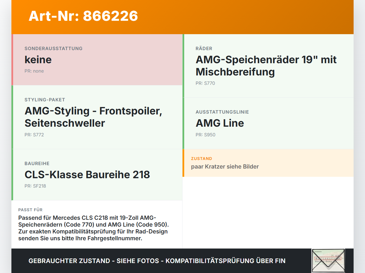 Mercedes CLS 250 C218 11-14 Radnabenabdeckung Rad Nabenabdeckung Nabenblende Pos.4 Mercedes CLS 250 C218 11-14... Vorschau 3