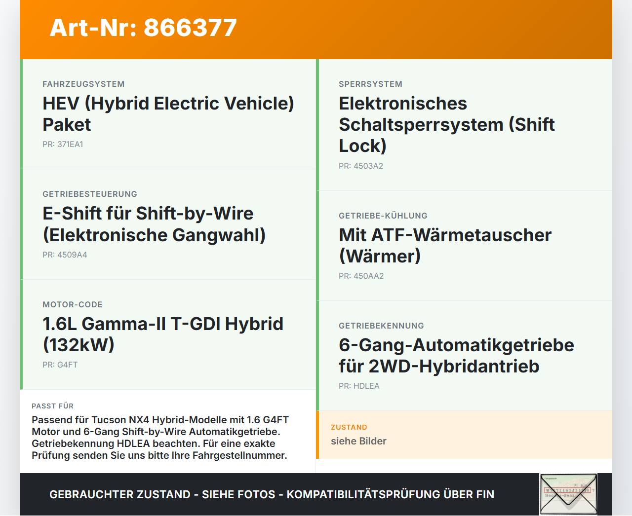 Hyundai Tucson IV NX4 20-24 Hybrid 1,6 132KW G4FT Ventile Schieberkasten Ventilsteuerung für Automatikgetriebe... Vorschau 3