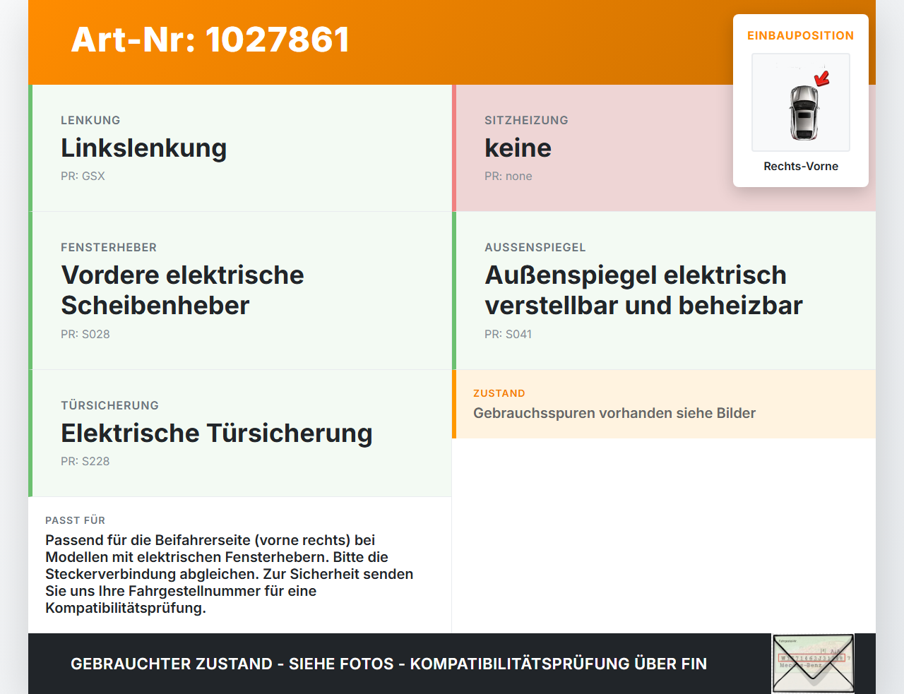 Fiat Qubo Fiorino 225 08-16 Kasten/Kombi Fensterheberschalter Schalter Rechts Vorne Fiat Qubo Fiorino 225 08-16... Vorschau 3