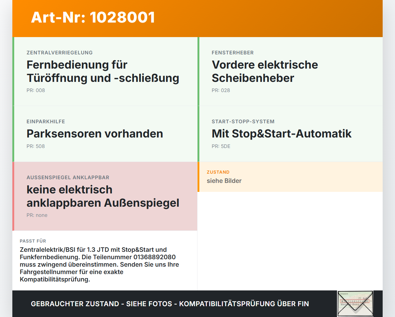 Fiat Qubo Fiorino 225 08-16 JTD 1,3 55KW Sicherungskasten Zentralelektrik BSI Steuergerät Fiat Qubo Fiorino 225... Vorschau 3