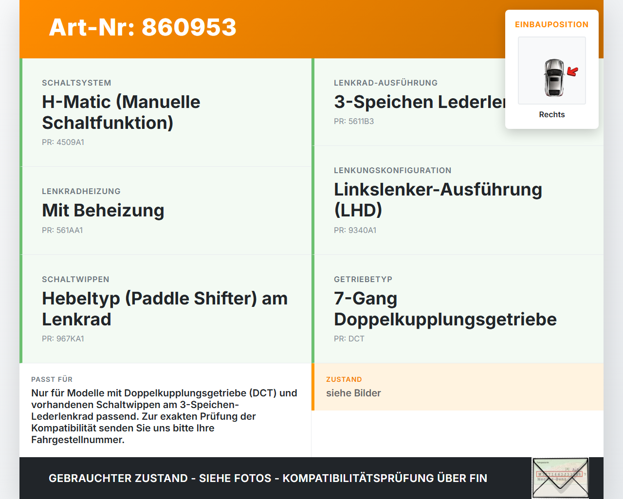 Kia Optima IV JF 15-18 Lenkradschalter Schaltwippe Schalter für Lenkrad Rechts Kia Optima IV JF 15-18 18.11.2016... Vorschau 3
