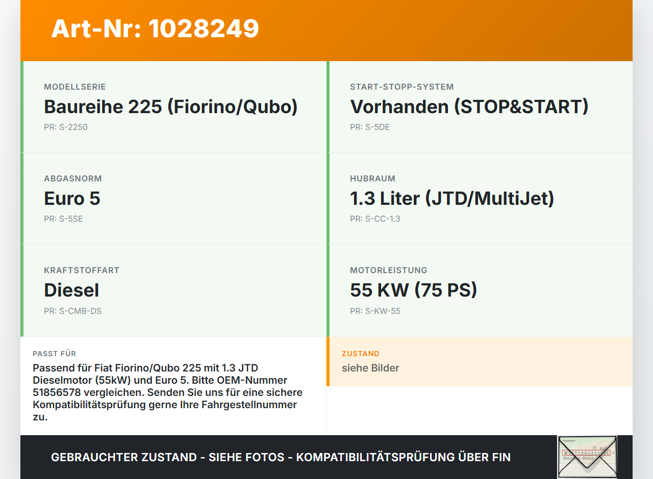 Fiat Qubo Fiorino 225 08-16 JTD 1,3 55KW Kraftstoffpumpe Kraftstoff Förderpumpe Tankgeber Fiat Qubo Fiorino 225... Vorschau 3