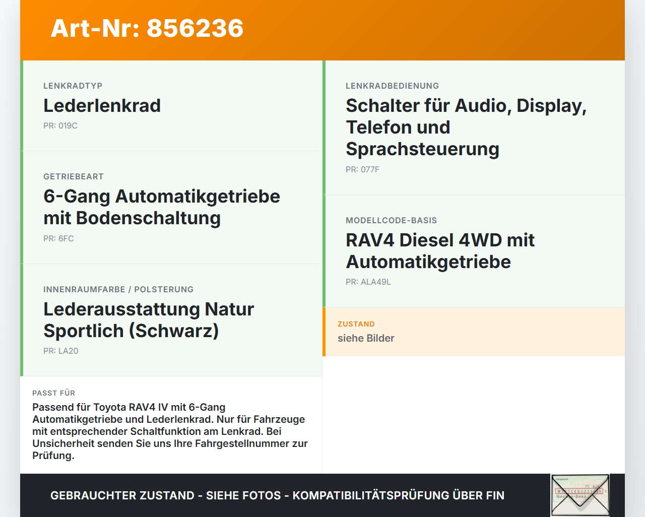 Toyota RAV4 IV 13-16 Schaltwippe Schalter Minus und Plus für Lenkrad Toyota RAV4 IV 13-16 04.07.2014 gebraucht Vorschau 3