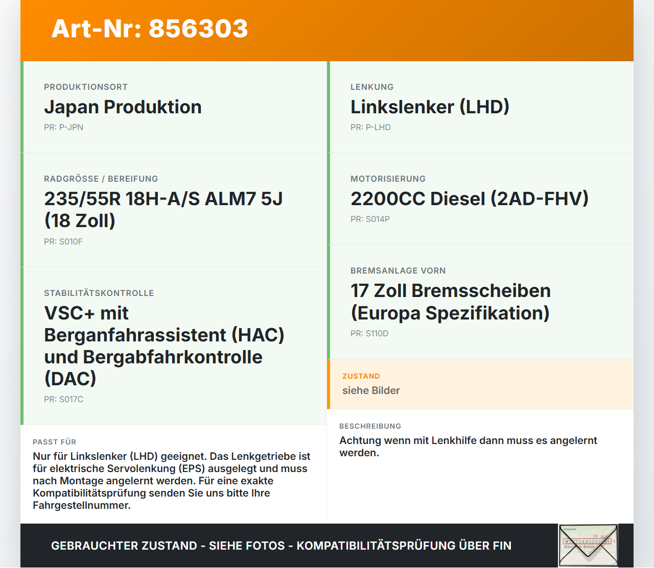 Toyota RAV4 IV 13-16 Lenkgetriebe Servolenkung Toyota RAV4 IV 13-16 04.07.2014  45510-0R050 45510-42170 gebraucht Vorschau 3