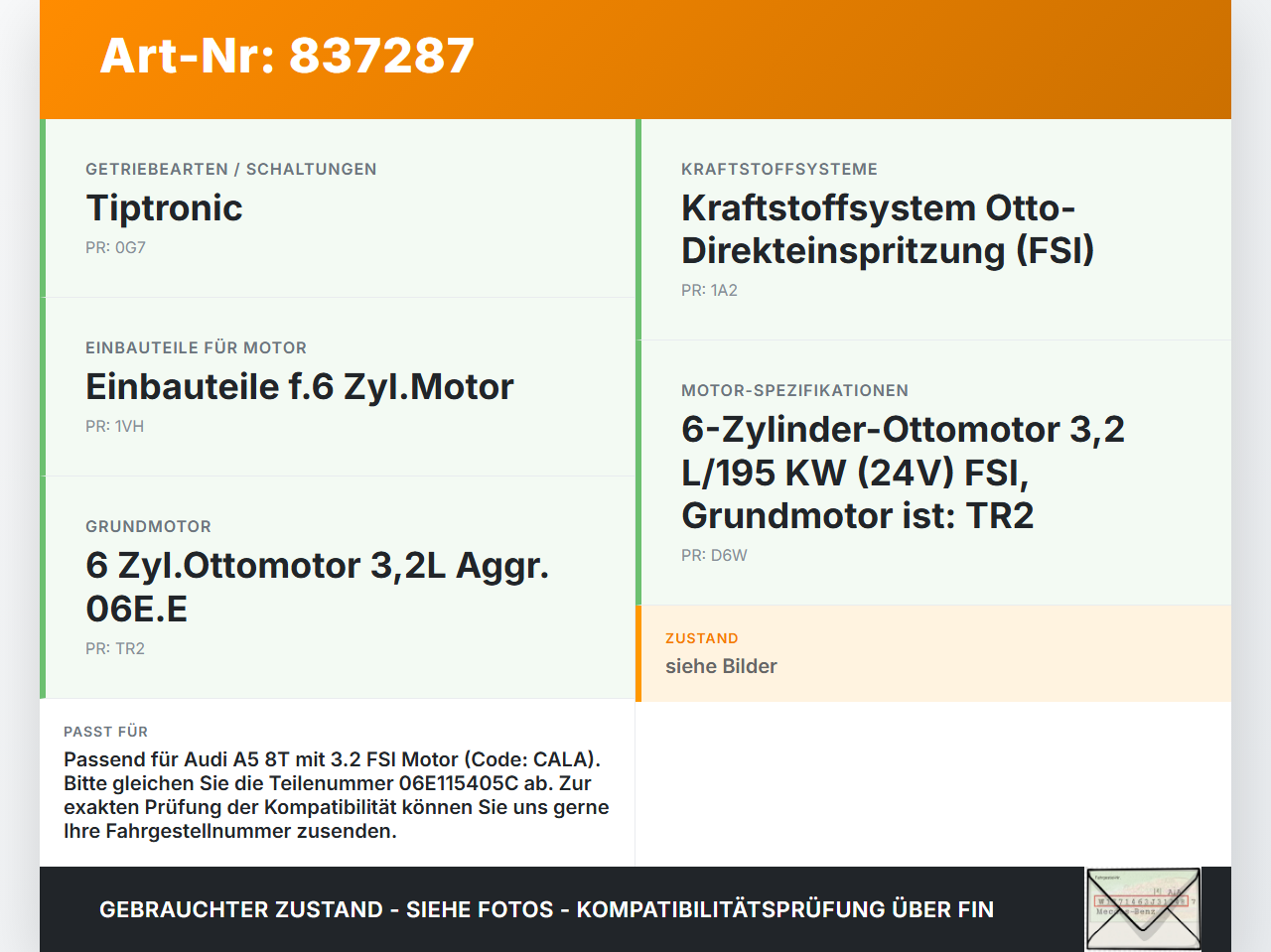 Audi A5 8T 07-12 FSI 3,2 195KW CALA Ölfiltergehäuse Gehäuse Halter für Ölfilter Audi A5 8T 07-12 25.10.2007... Vorschau 3