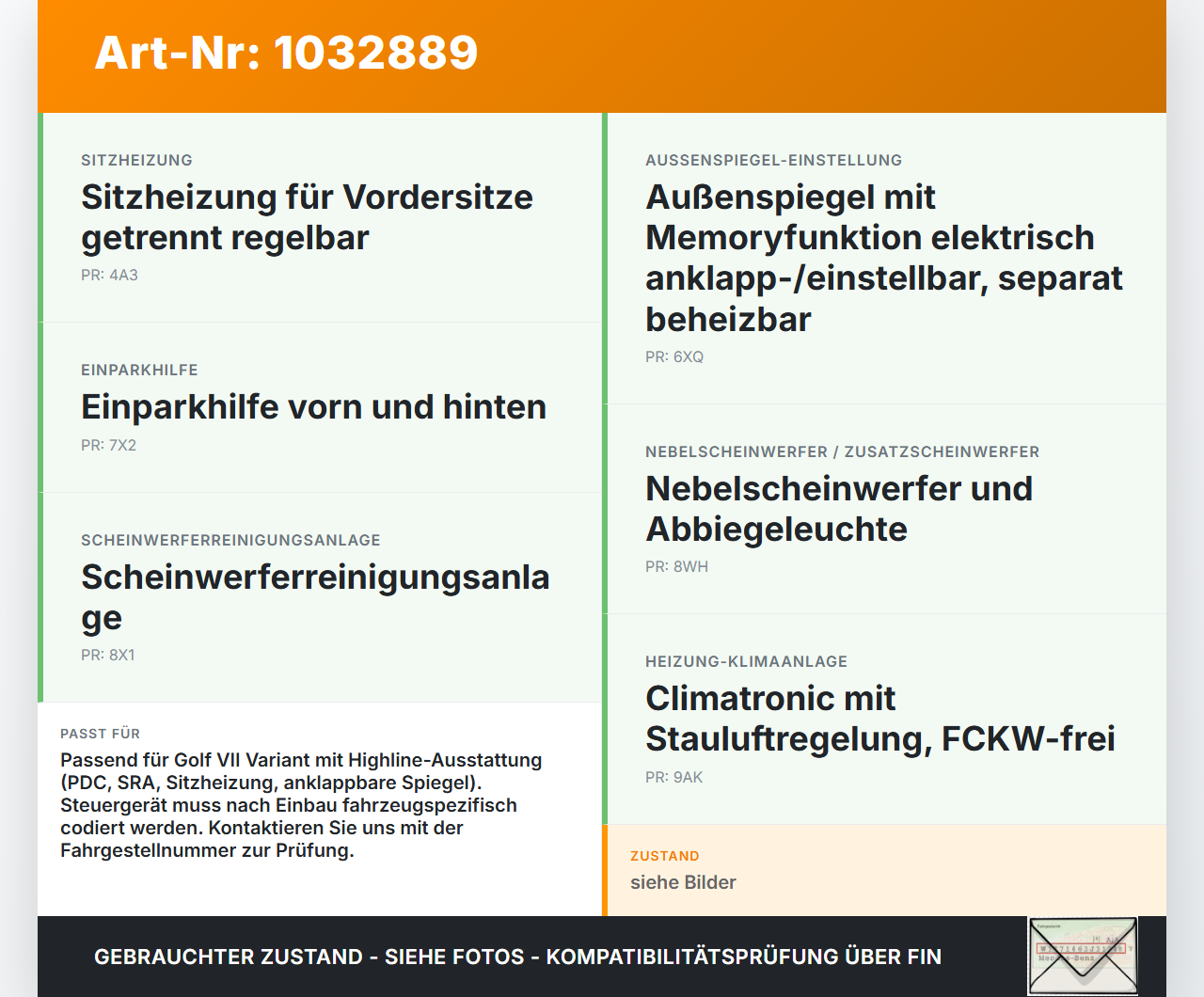 VW Golf VII 7 Variant 13-17 Steuergerät ECU SG Bordnetzsteuergerät MQB BCM VW Golf VII 7 Variant 13-17 09.05.2016... Vorschau 3