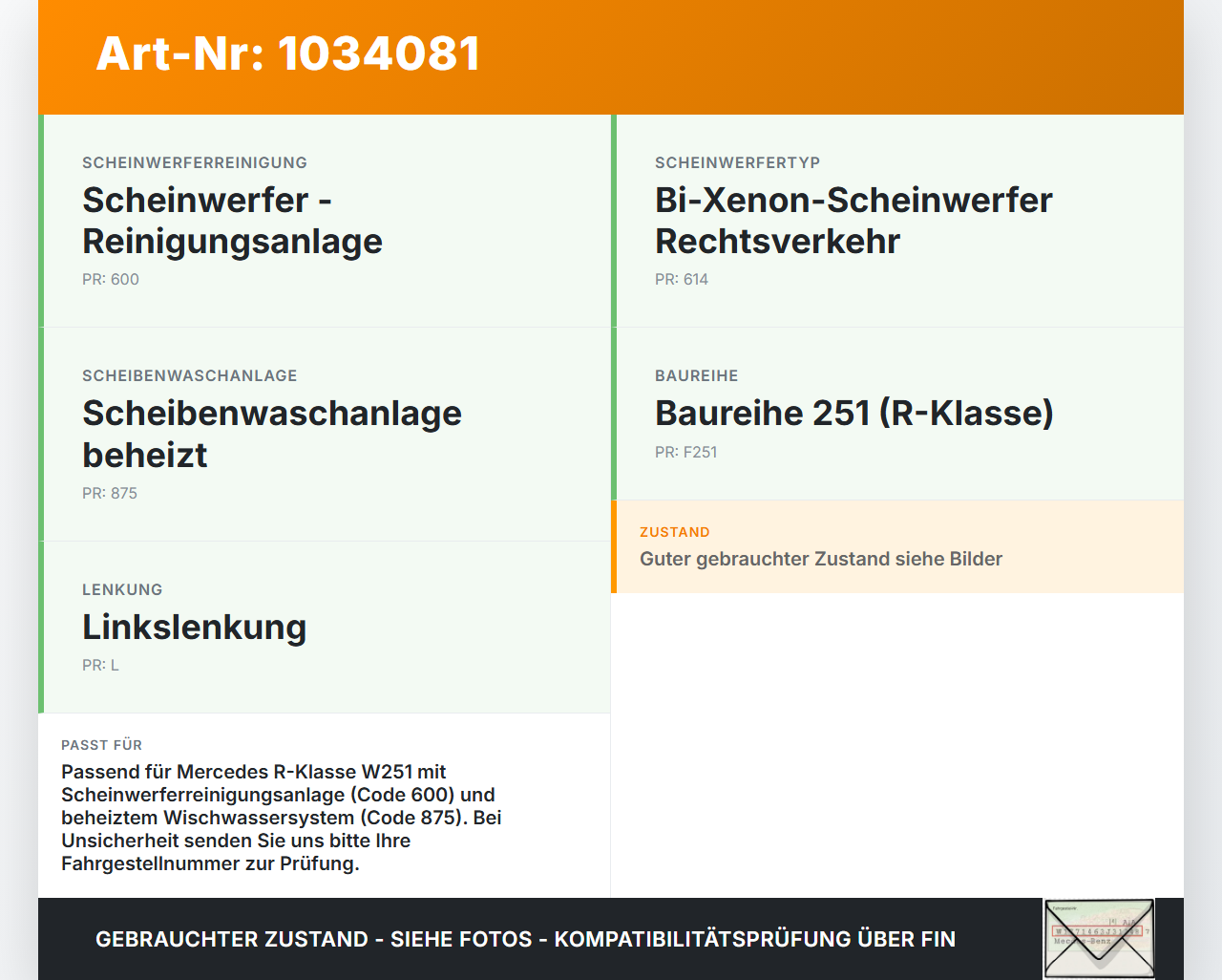 Mercedes W251 R350 10-13 Wischwasserschlauch für Scheibenwaschanlage Mercedes W251 R350 10-13 29.03.2011... Vorschau 3