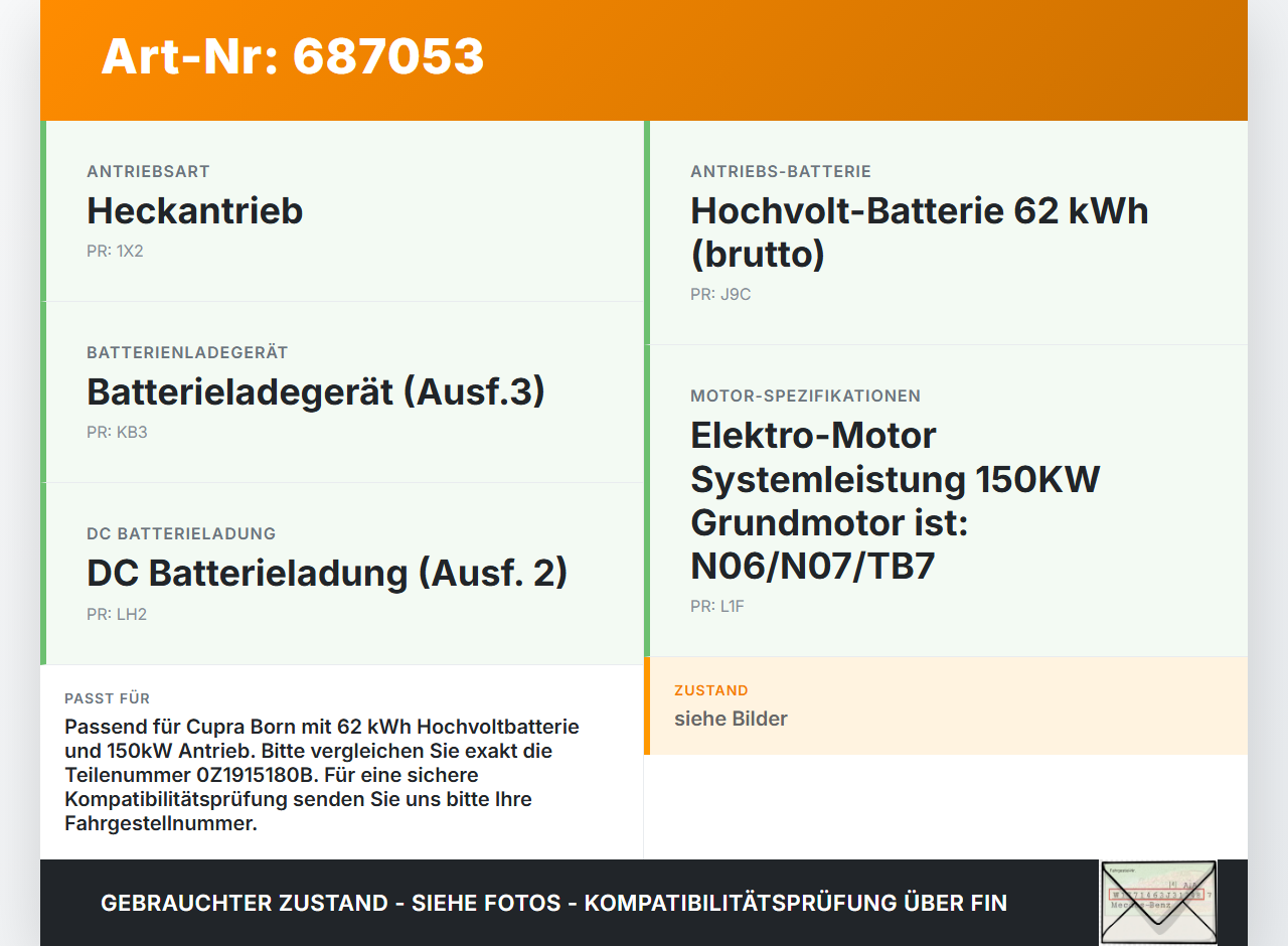 Cupra Born Pro K11 MEB Relais Sicherung Batteriestützpunkt Schaltkasten für Hochvoltbatterie Cupra Born Pro K11 MEB... Vorschau 3