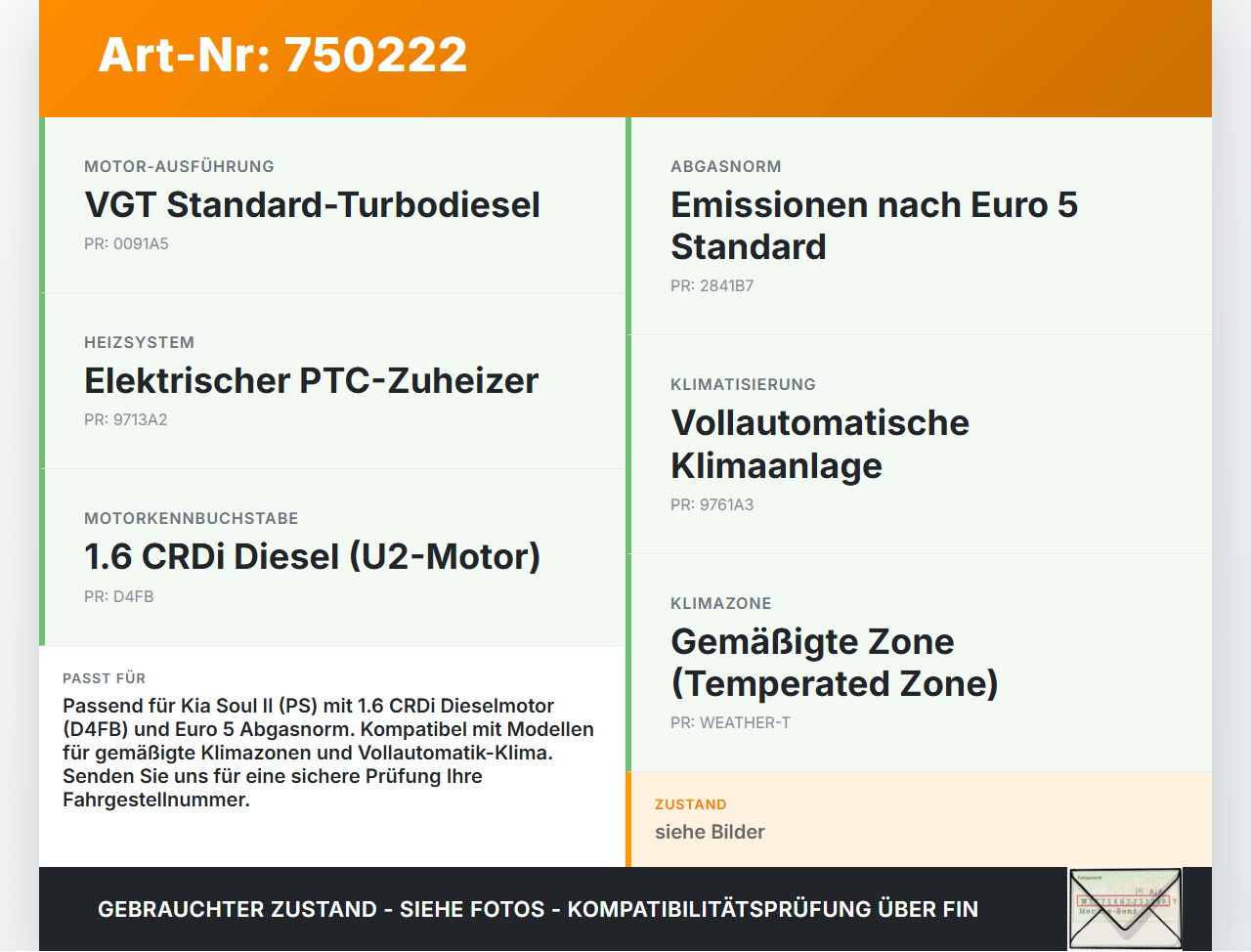 Kia Soul II PS 14-19 CRDI 1,6 94KW Ausgleichsbehälter für Kühlmittel Kia Soul II PS 14-19 30.01.2015 gebraucht Vorschau 3