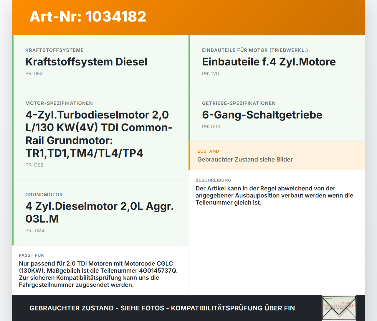 Audi A6 4G 11-14 TDI 2,0 130KW Ansaugrohr Ladeluftschlauch Luftschlauch Audi A6 4G 11-14 02.07.2013 4G0145737Q... Vorschau 3