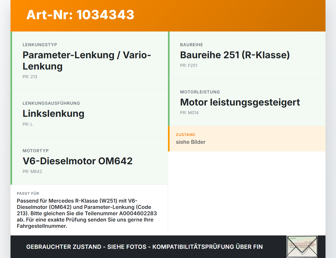 Mercedes W251 R350 10-13 Servo Behälter Servobehälter Servoleitung Mercedes W251 R350 10-13 29.03.2011 A0004602283... Vorschau 3