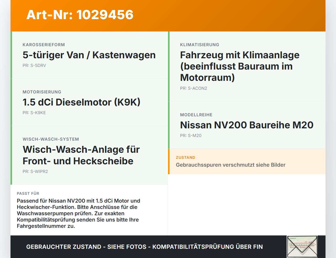 Nissan NV200 09-21 dCi 1,5 63KW Waschwasserbehälter Wasserbehälter Wischwasserbehälter Nissan NV200 09-21... Vorschau 3