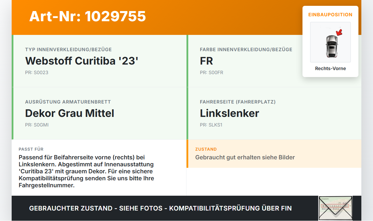 Citroen C4 Cactus 14-18 Handgriff Haltegriff Rechts Vorne Citroen C4 Cactus 14-18 01.01.2015 gebraucht Vorschau 3