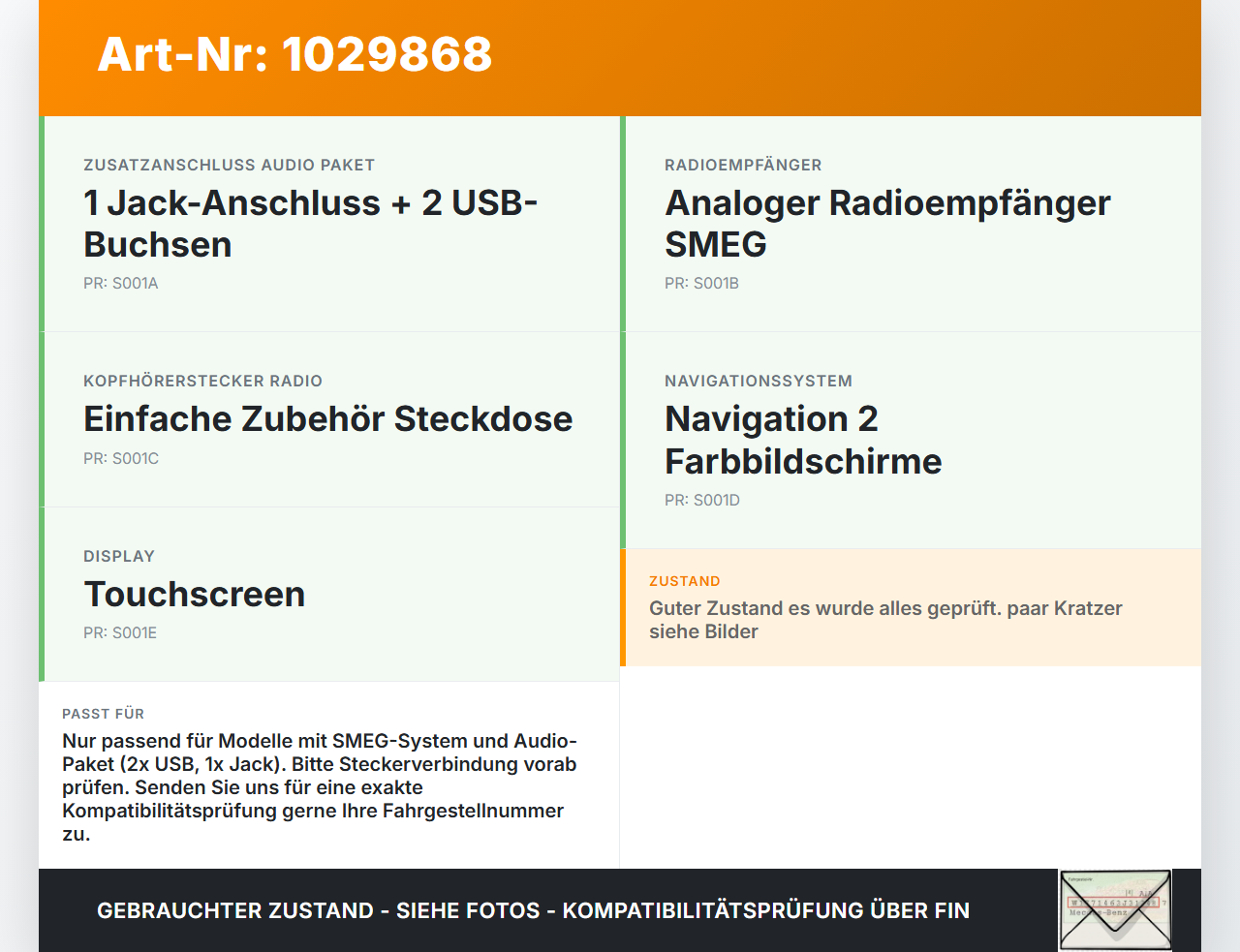 Citroen C4 Cactus 14-18 HDI 1,6 68KW USB Adapter Orig. Stecker Citroen C4 Cactus 14-18 01.01.2015 gebraucht Vorschau 3