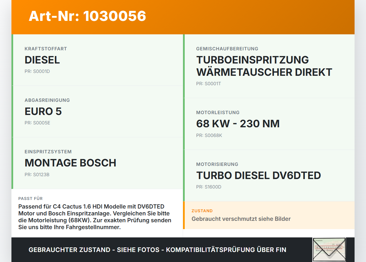 Citroen C4 Cactus 14-18 HDI 1,6 68KW Luftdruck MAP Sensor Citroen C4 Cactus 14-18 01.01.2015 gebraucht Vorschau 3